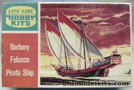 Life-Like Barbary Pirate Felucca Sailing Ship - (ex-Pyro), B312-75 plastic model kit